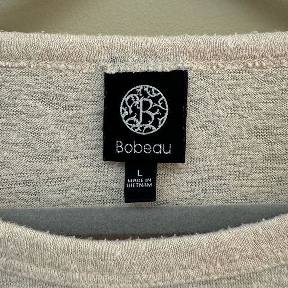 Versatile, long sleeve Bobeau top in large - Picture 3 of 5